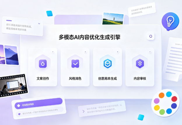 辛集市AI智能内容优化创新 多模态生成技术丰富数字内容创作生态